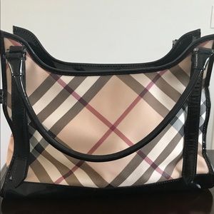 Burberry Khaki Nova Check Bag- Style No. 3707982